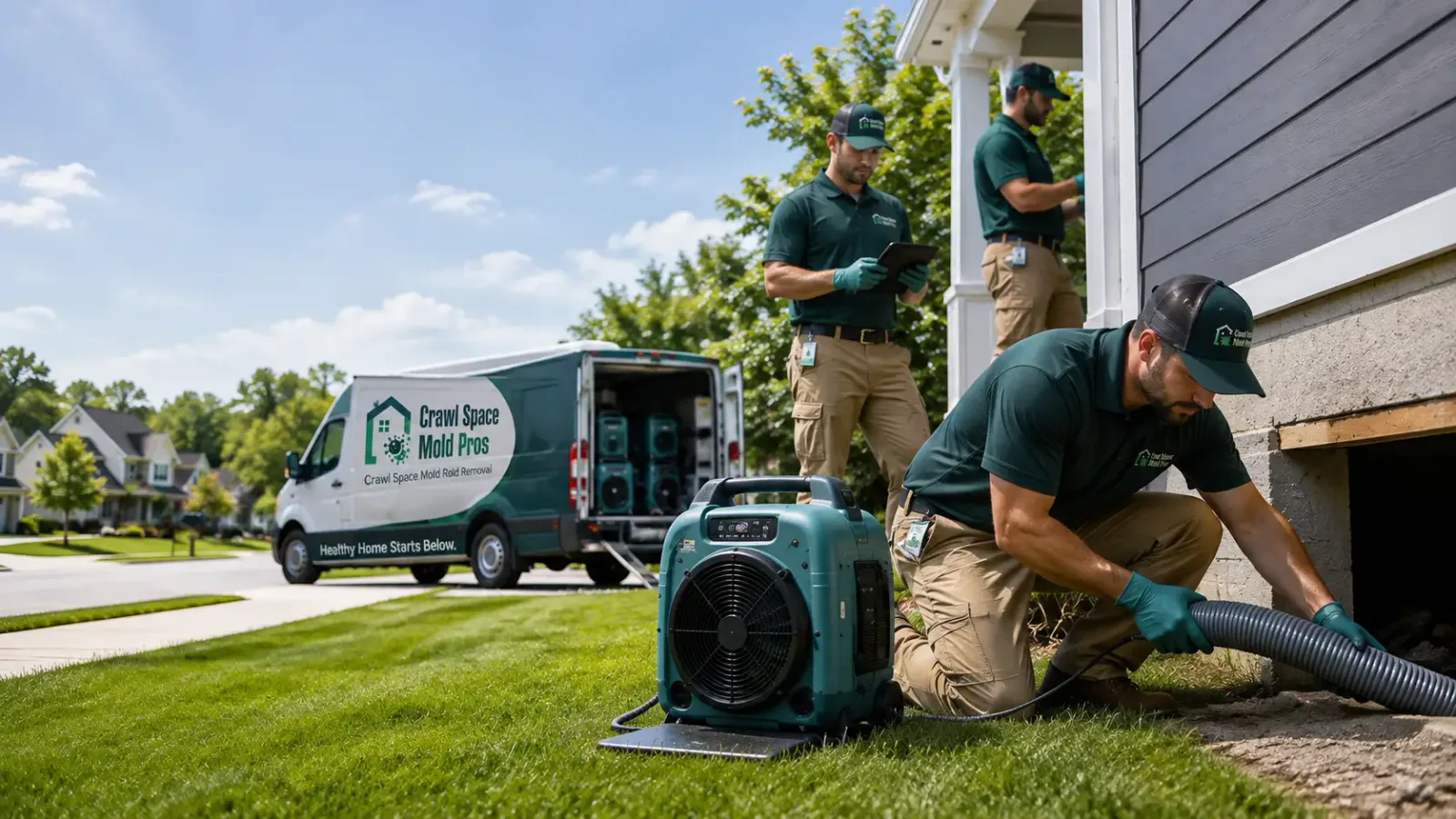 Crawl Space Mold Removal in Chenoa, IL